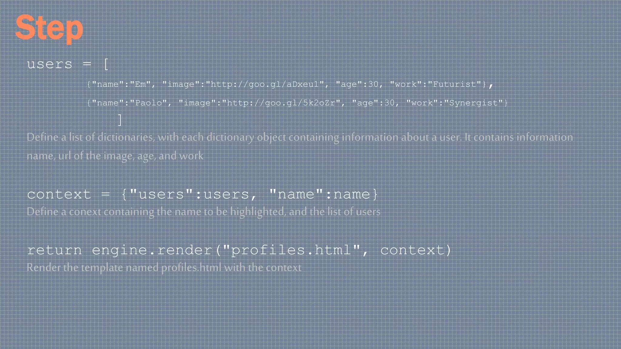 Python Code Camp for Professionals 4/4 | PPT