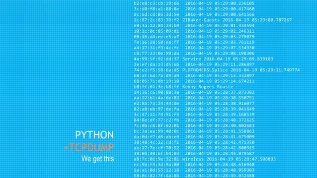Python Code Camp for Professionals 4/4 | PPT
