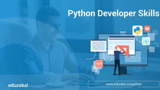 How to become a Python Developer | Python Developer Skills | Python ...