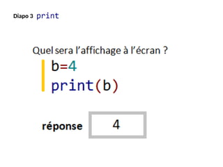 langage de programmation python : instruction print | PPTX