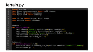 Полный цикл разработки на Python + Django | PPT | Free Download