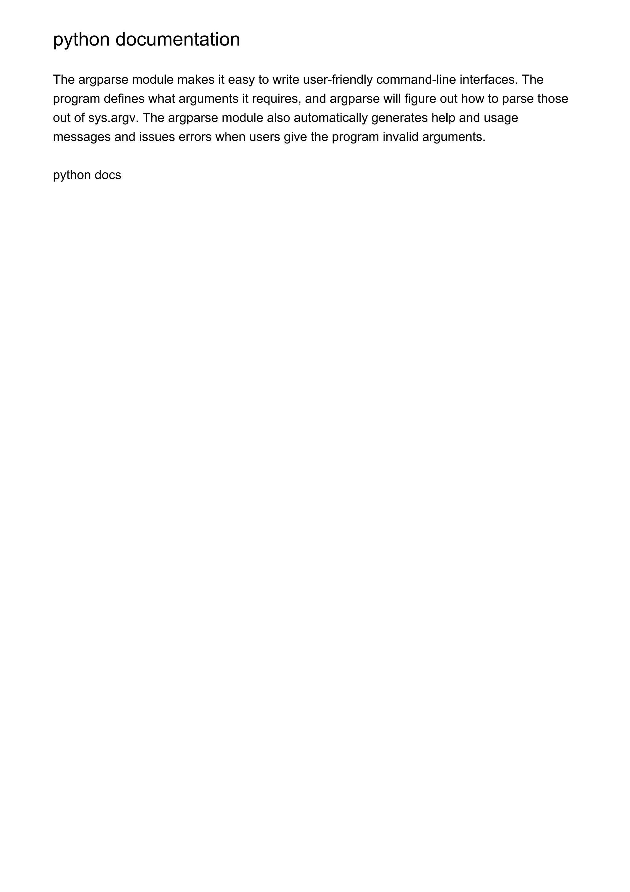 python documentation | PDF