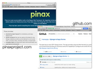 github.com

pinaxproject.com

Friday, 8 November 13

 