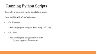 Python Environment Setup and Essentials modified.pptx