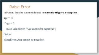 Exception Handling and Modules in Python.pptx