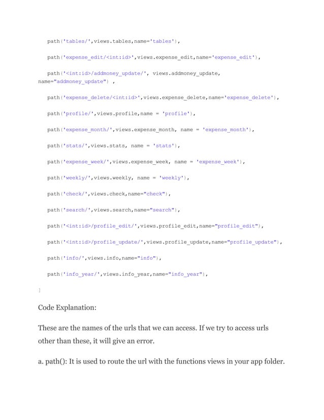 Python Expense Tracker Project with Source Code.pdf | Internet | Computing