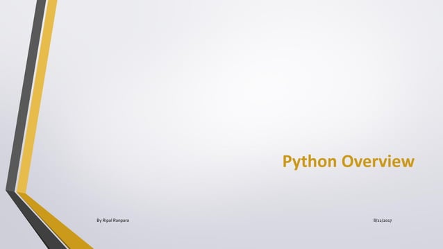 Python final ppt | PPT