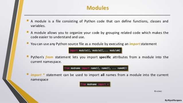 Python final ppt