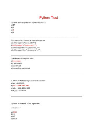 Python_Final_Test.docx | Free Download