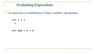 Python first year btech Algorithmic thinking with python | PPTX
