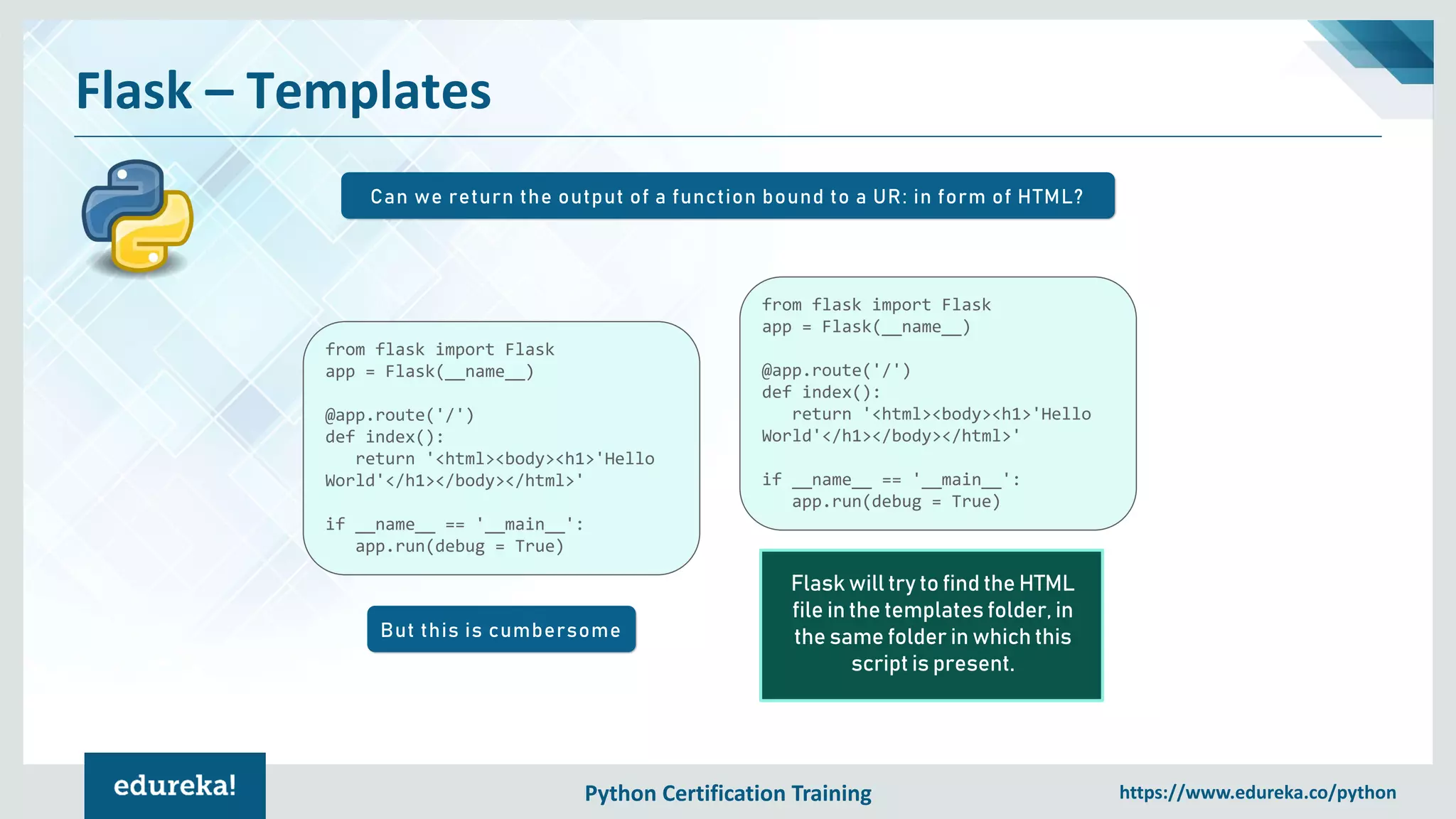 Python Flask Tutorial For Beginners | Flask Web Development Tutorial ...
