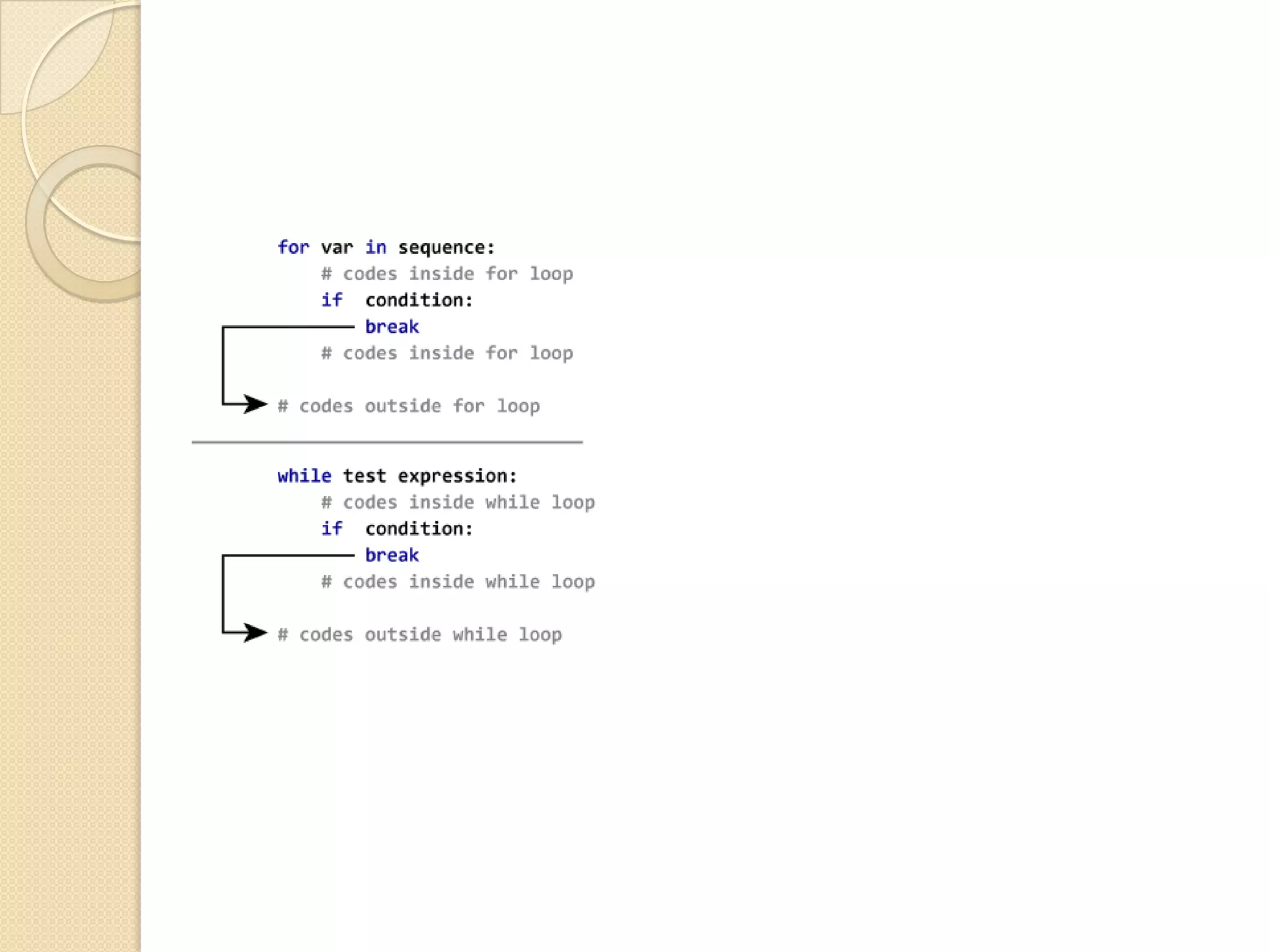 Python Flow Control | PPT