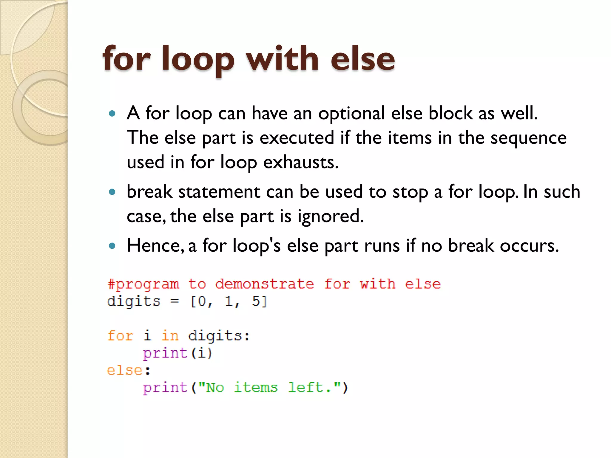 Python Flow Control | PDF | Programming Languages | Computing