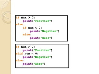 Python Flow Control | PPT