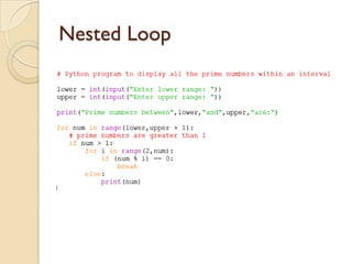Nested Loop
 