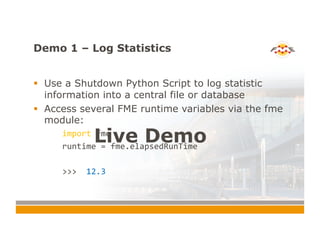 Beyond 49x Transformers: Don't be afraid of (the) Python! | PPT