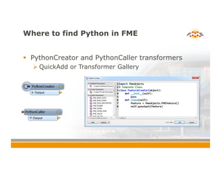 Beyond 49x Transformers: Don't be afraid of (the) Python! | PPT