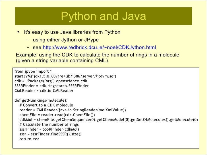 Python for Chemistry
