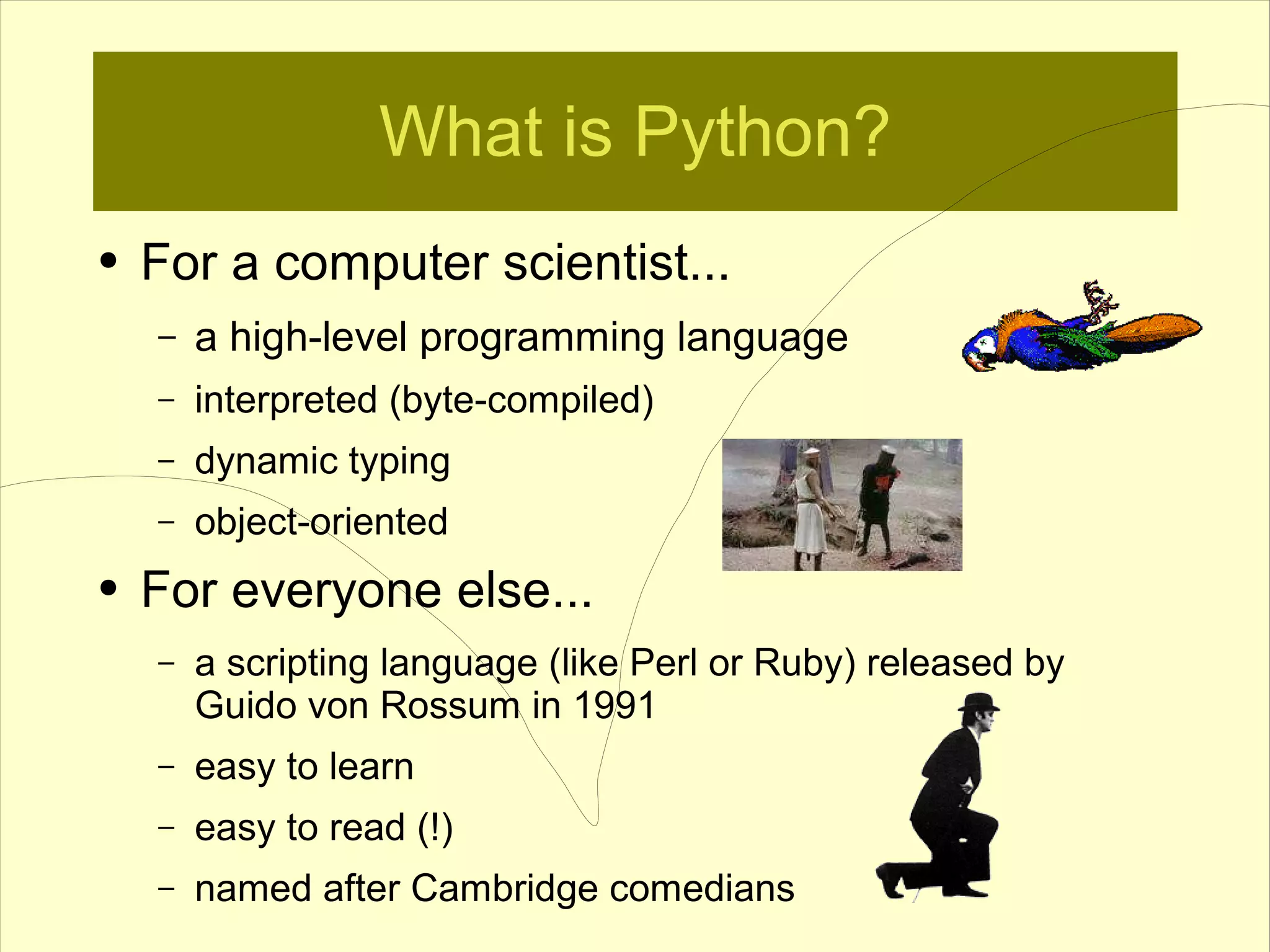 Python for Chemistry | PPT