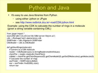 Python for Chemistry | PPT