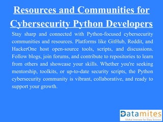 Python for Cybersecurity Professionals.pptx