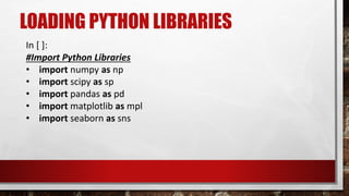 Python for data science | PPTX