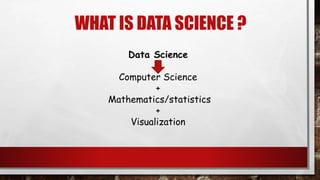 Python for data science | PPTX