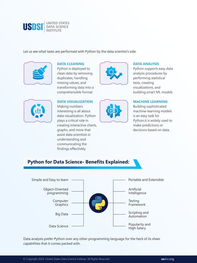 PYTHON FOR DATA SCIENCE- EXPLAINED IN 6 EASY STEPS | PDF