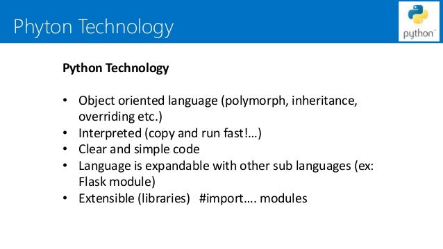 Python for dummies