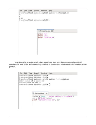 Python for katana | PDF