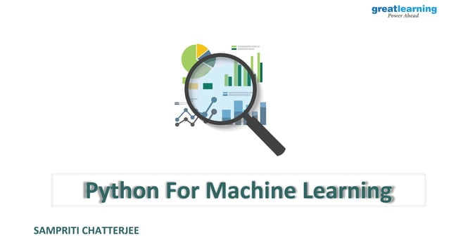 Python+for+ML.pdf,programming for machine learning | PPT
