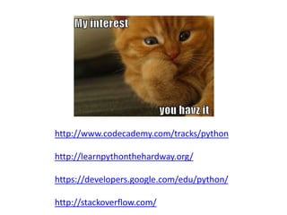 PCA11: Python for Product Managers | PPTX