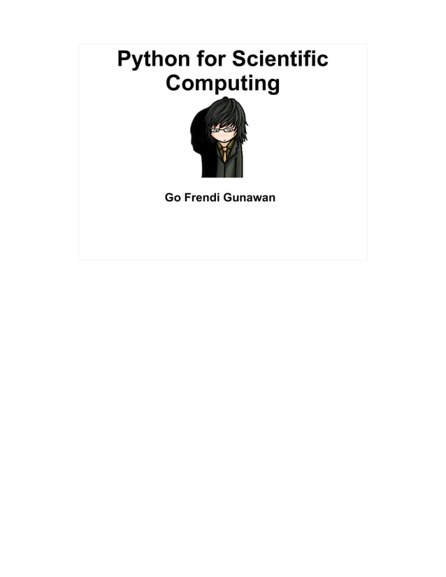 Python for scientific computing | PDF