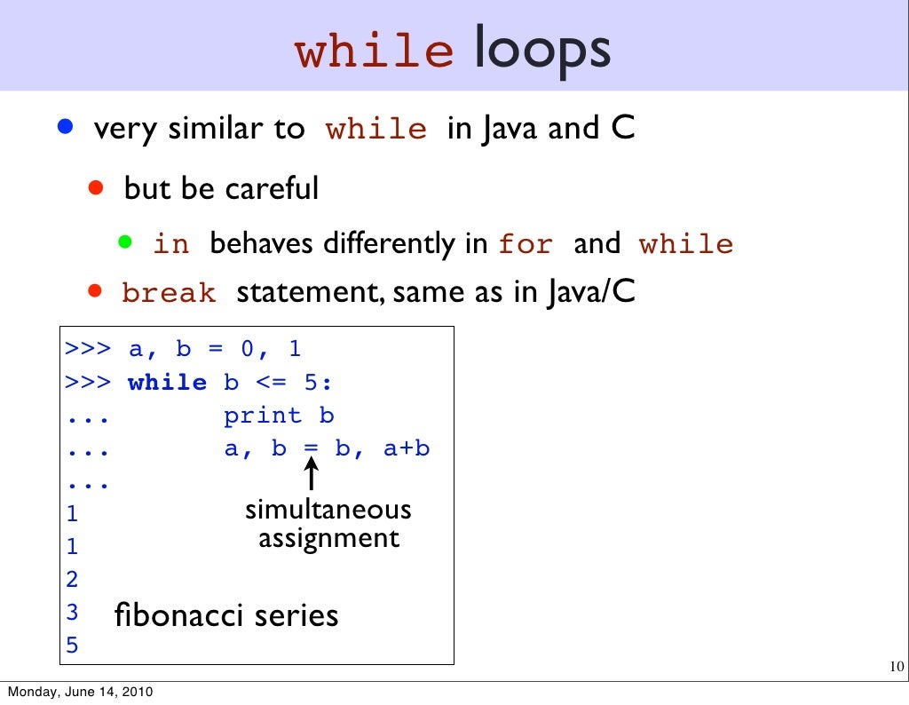 Python for text processing