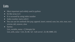 Python for web security - beginner | PDF