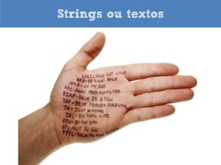 Listas
• Uma lista vazia

• Uma lista com três notas

• Acessando uma nota

• Mudando a primeira nota
 