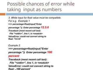python fudmentalsYYour score increaseases | PPTX