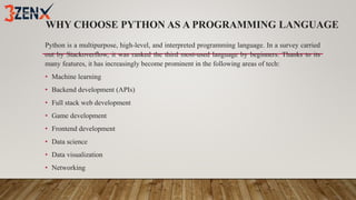 python full stack course in hyderabad... | PPTX
