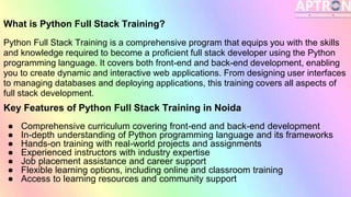 Python Full Stack Training in Noida.pptx