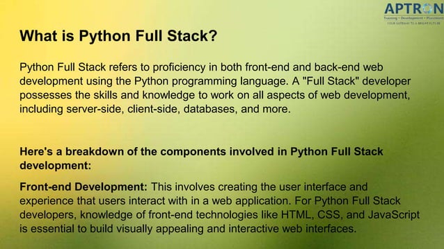 Python Full Stack Training in Noida.pptx