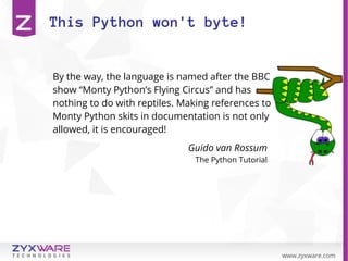 I Love Python | PPT