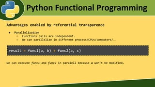 Python functional programming | PPT