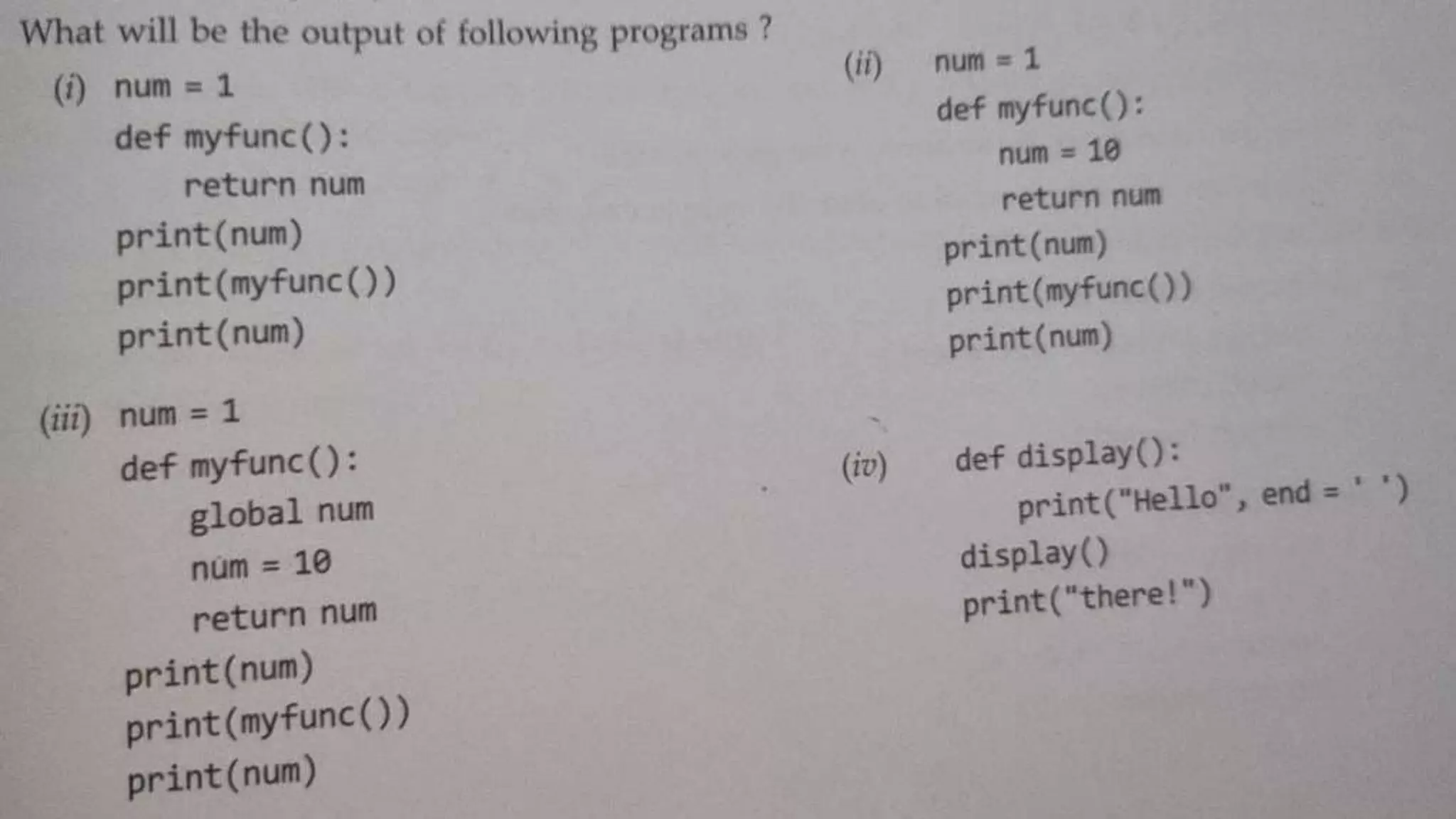 Python functions | PPT