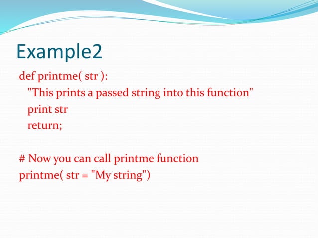 Python functions part11 | PPT
