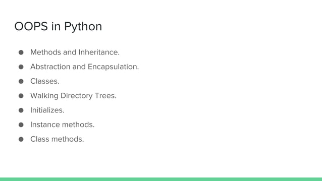 Python fundamental course curriculum | PPT