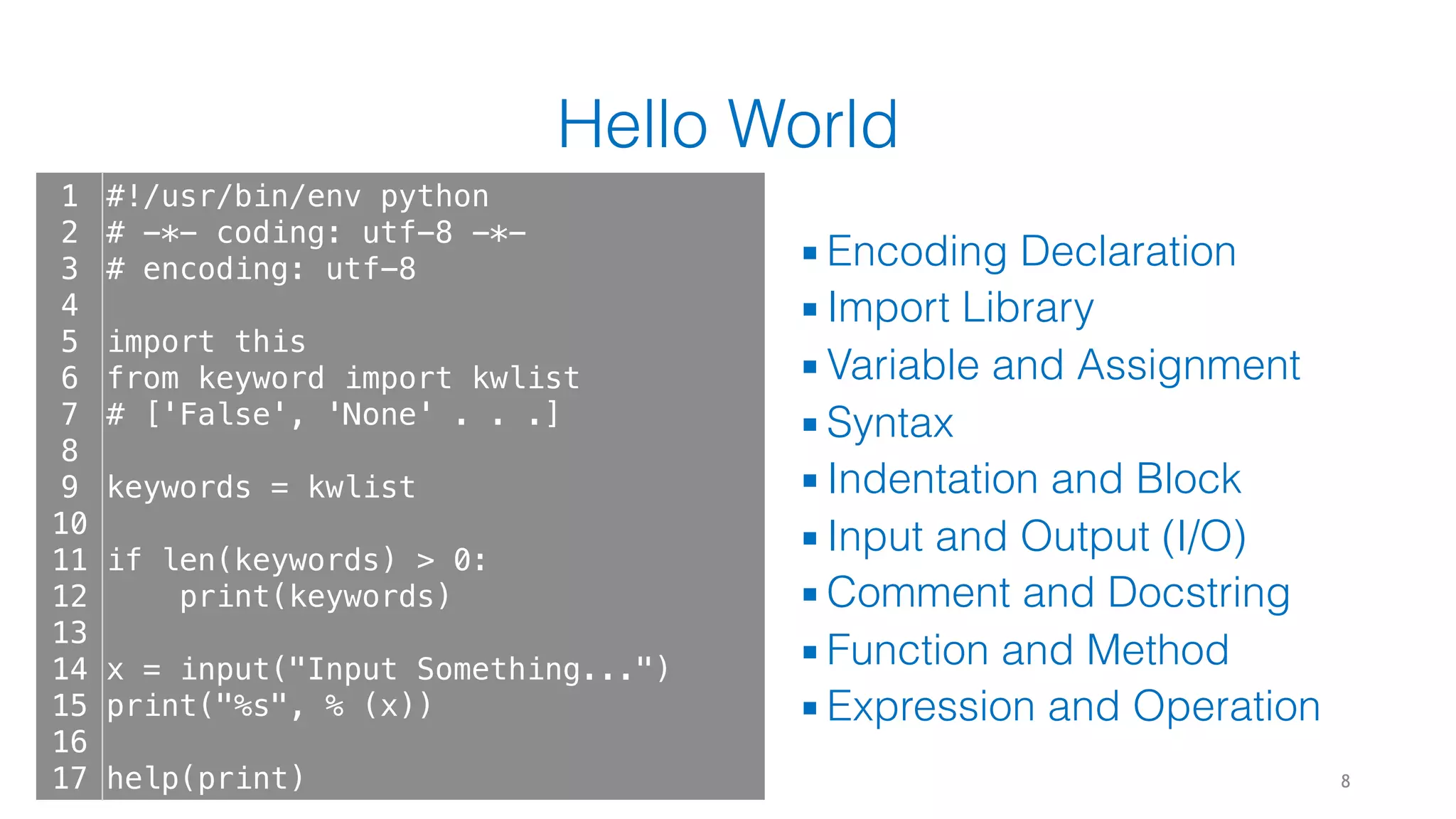 Python Fundamentals - Basic | PPT