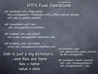 Is Fuse4 Python Python Fuse | PDF