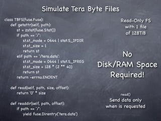 Is Fuse4 Python Python Fuse | PDF
