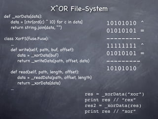Python Fuse | PDF