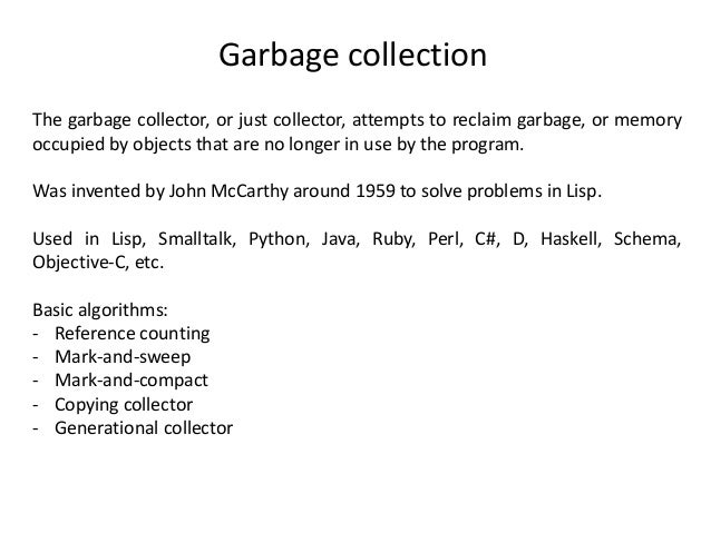 garbage collector python 3